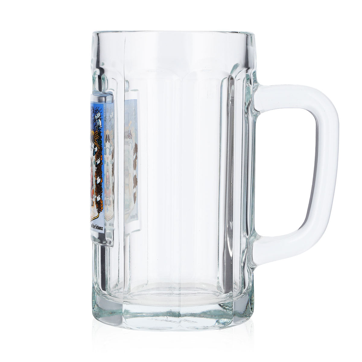 Herrnbräu Beer Glass, 0.5-liter Mug, Ingolstadt Sahm – View 5