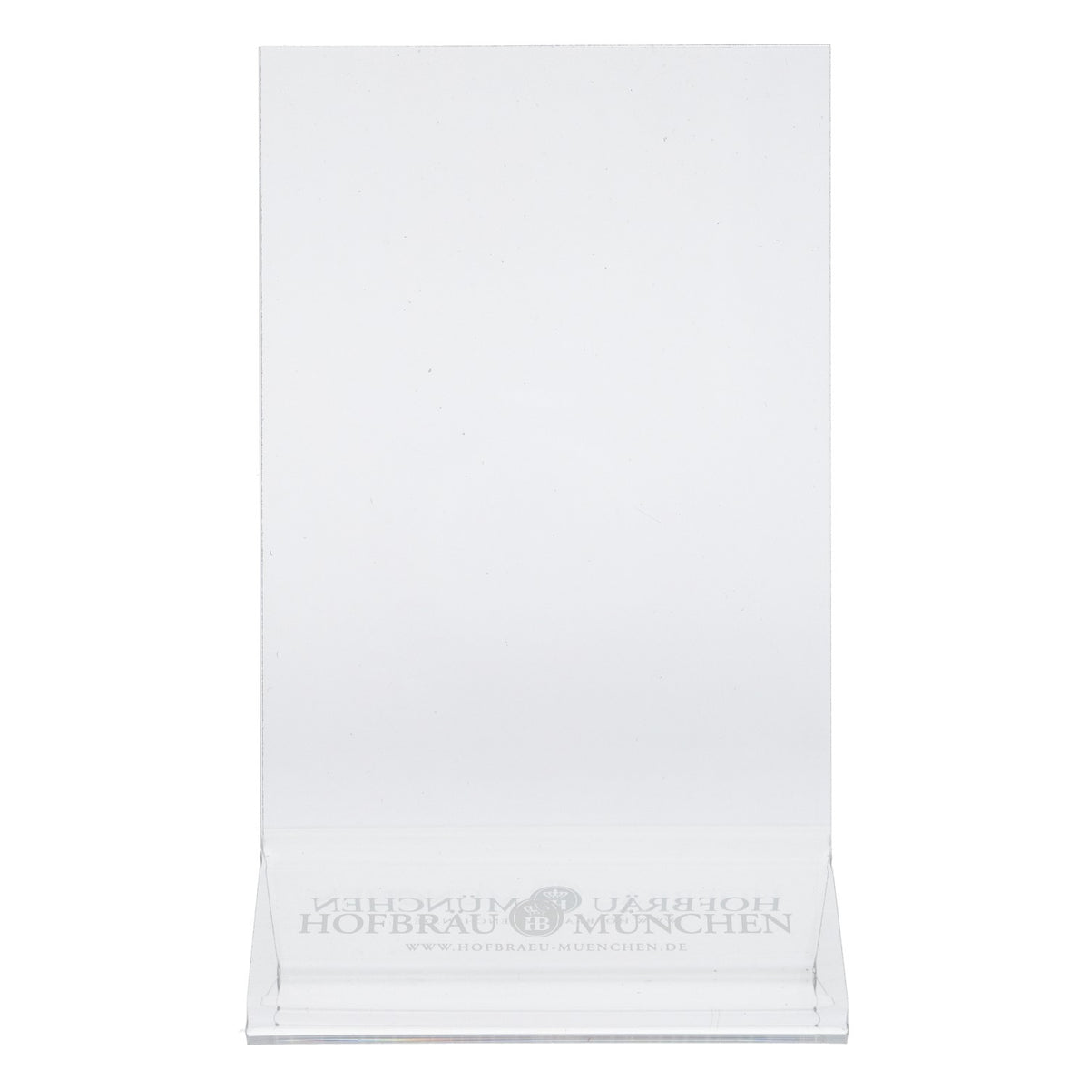 Hofbräu Beer Munich Acrylic Place Card Holder Table Display Stand – View 2