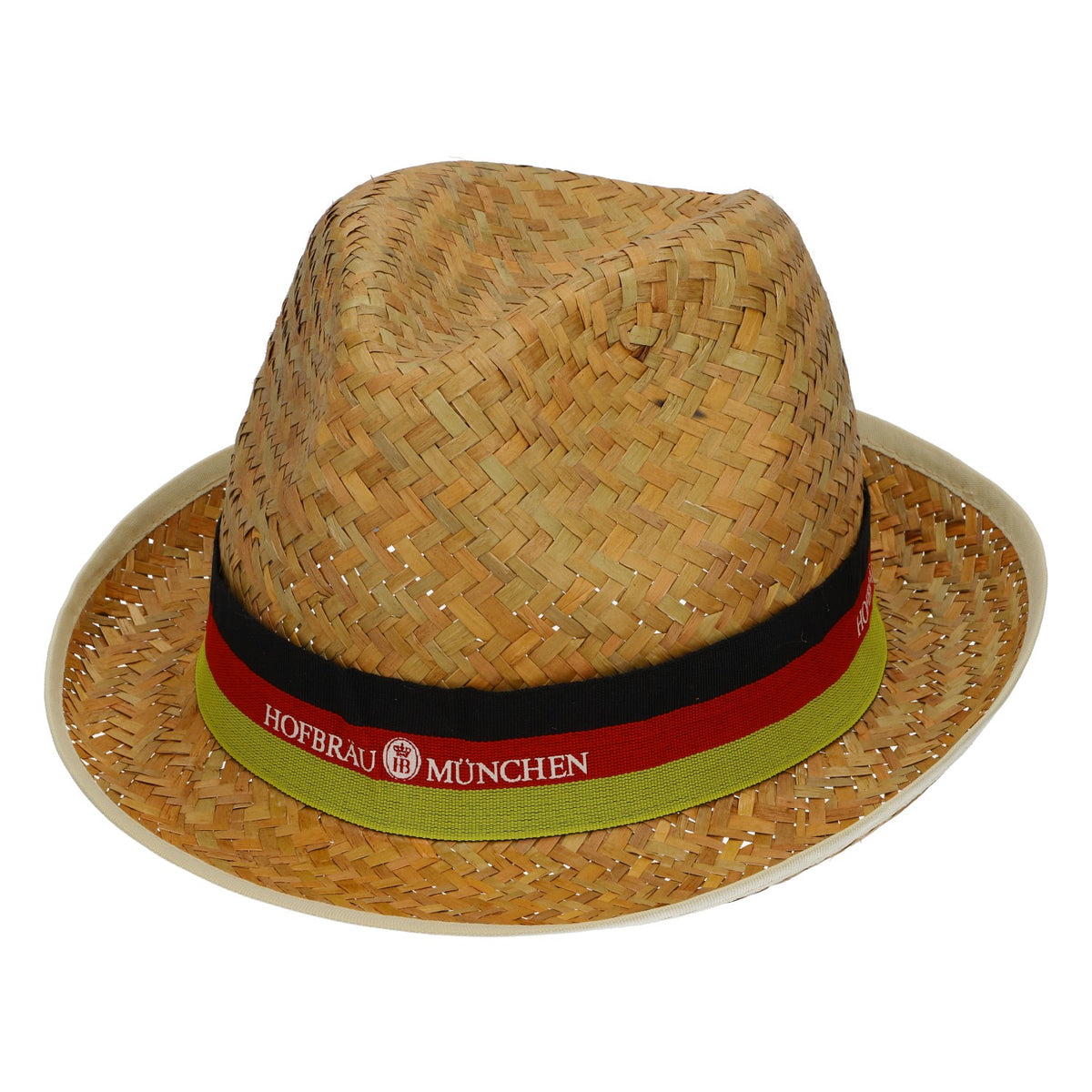 Hofbräu beer straw hat party hat Panama hat DFB World Cup Germany