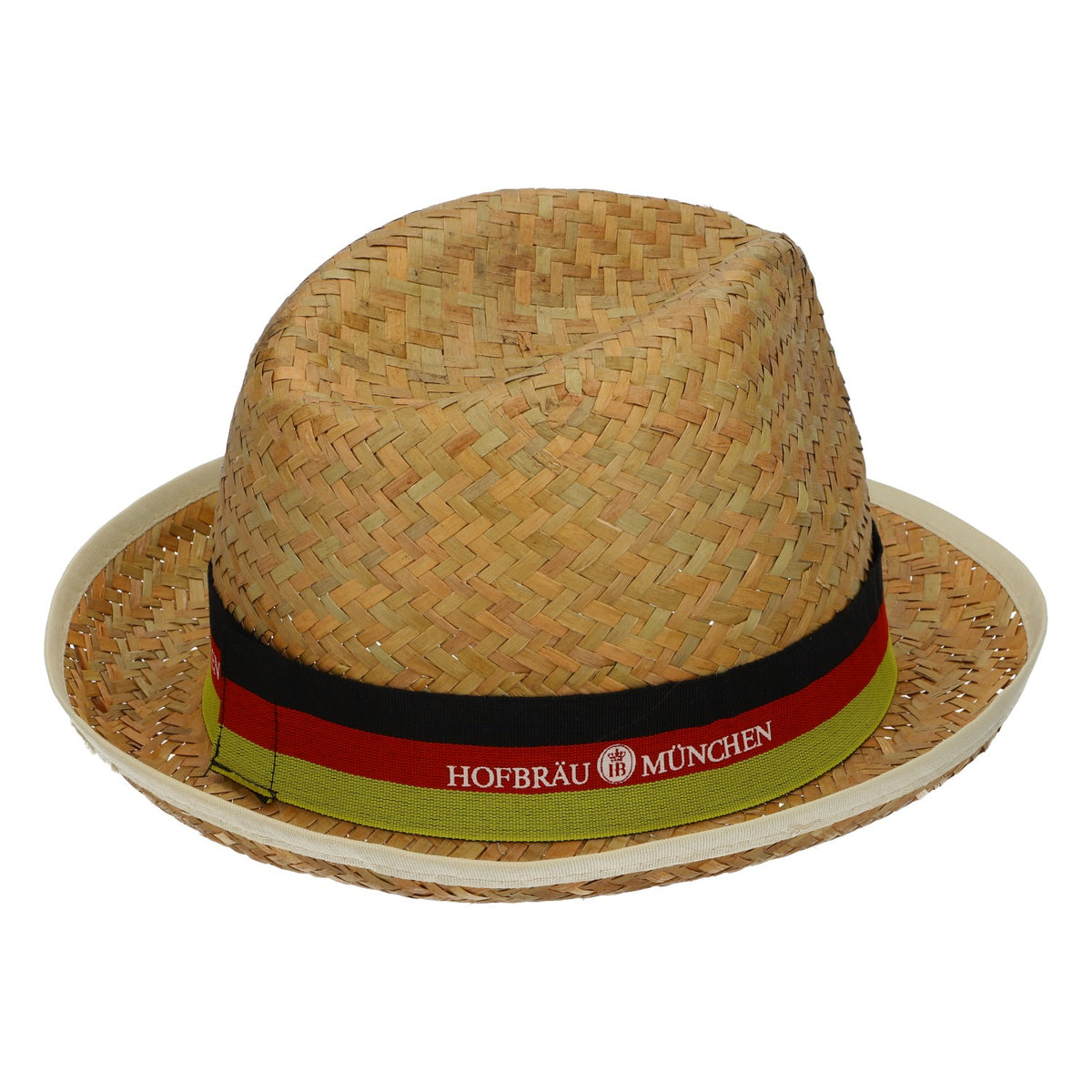 Hofbräu beer straw hat party hat Panama hat DFB World Cup Germany – View 3
