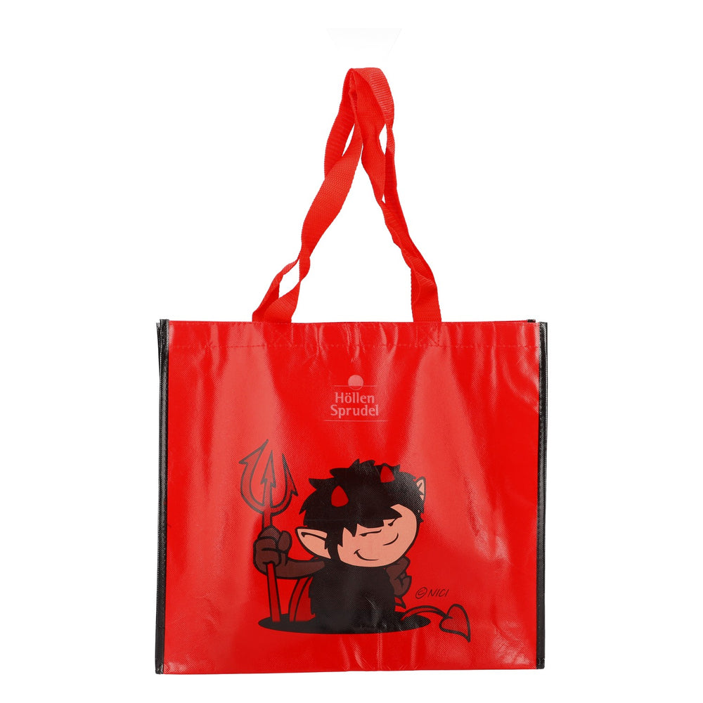 Höllensprudel Shopping Bag Nici Devil Red/Black Cloth Bag Fan Merchandise