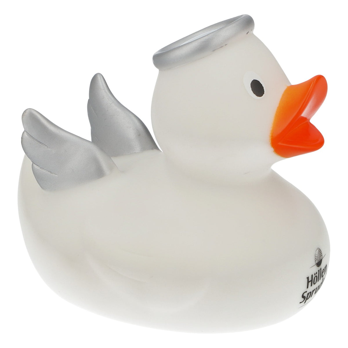 Höllensprudel Rubber Duck Fishing Toy White Collectible Squeaky Duck – View 5