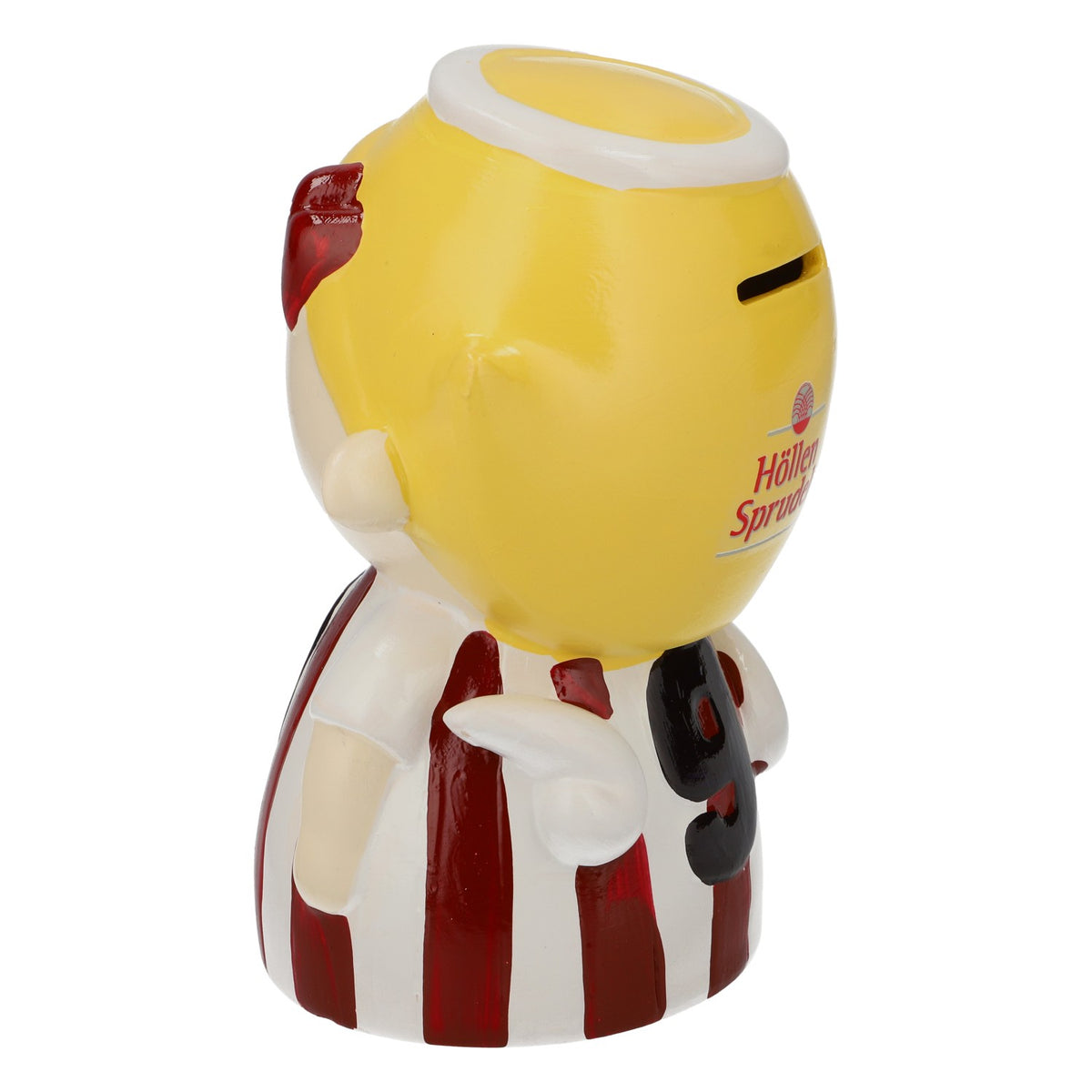 Hell's Bubble Water Piggy Bank, Angel, White/Yellow, Ceramic – View 4