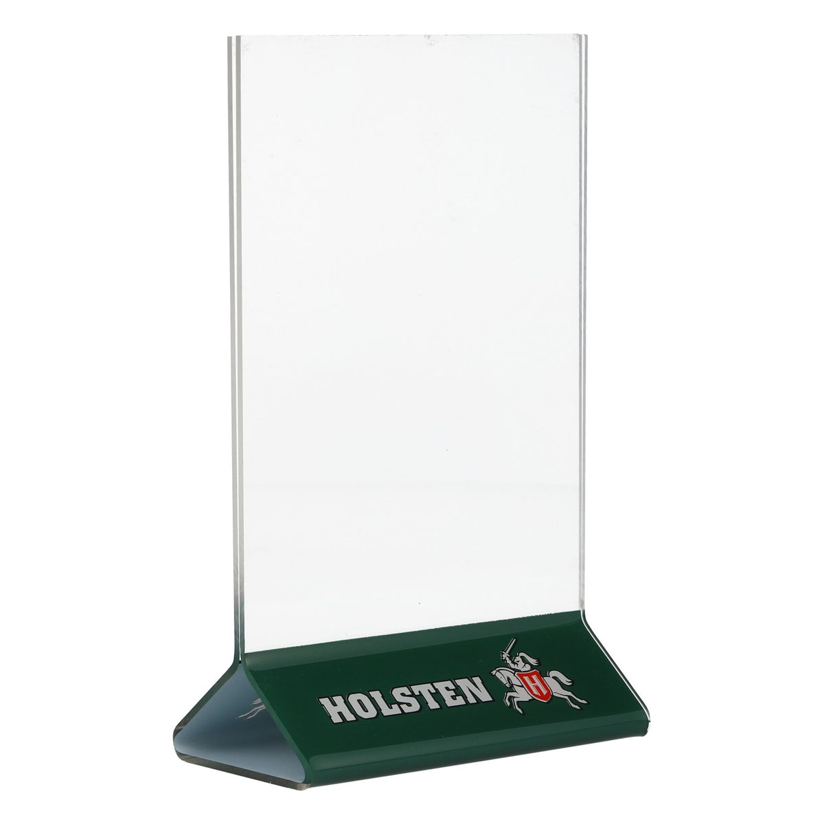 Holsten Beer Table Display Card Holder, Green, New, Plastic