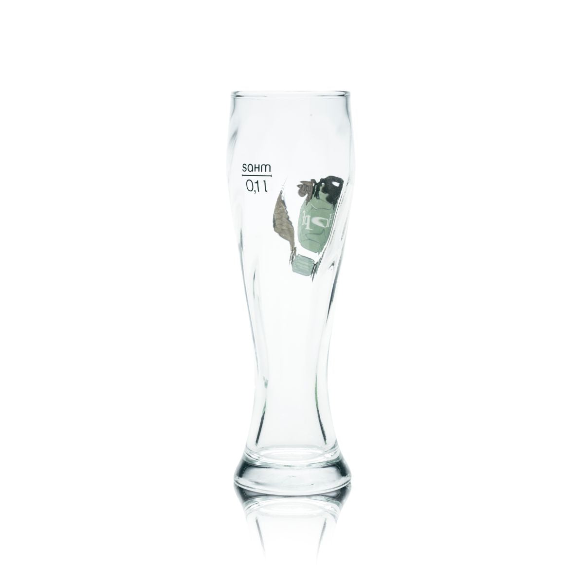 Hopf wheat beer glass 0,1l Mini Hefeweizen glasses gift lover glasses – View 2