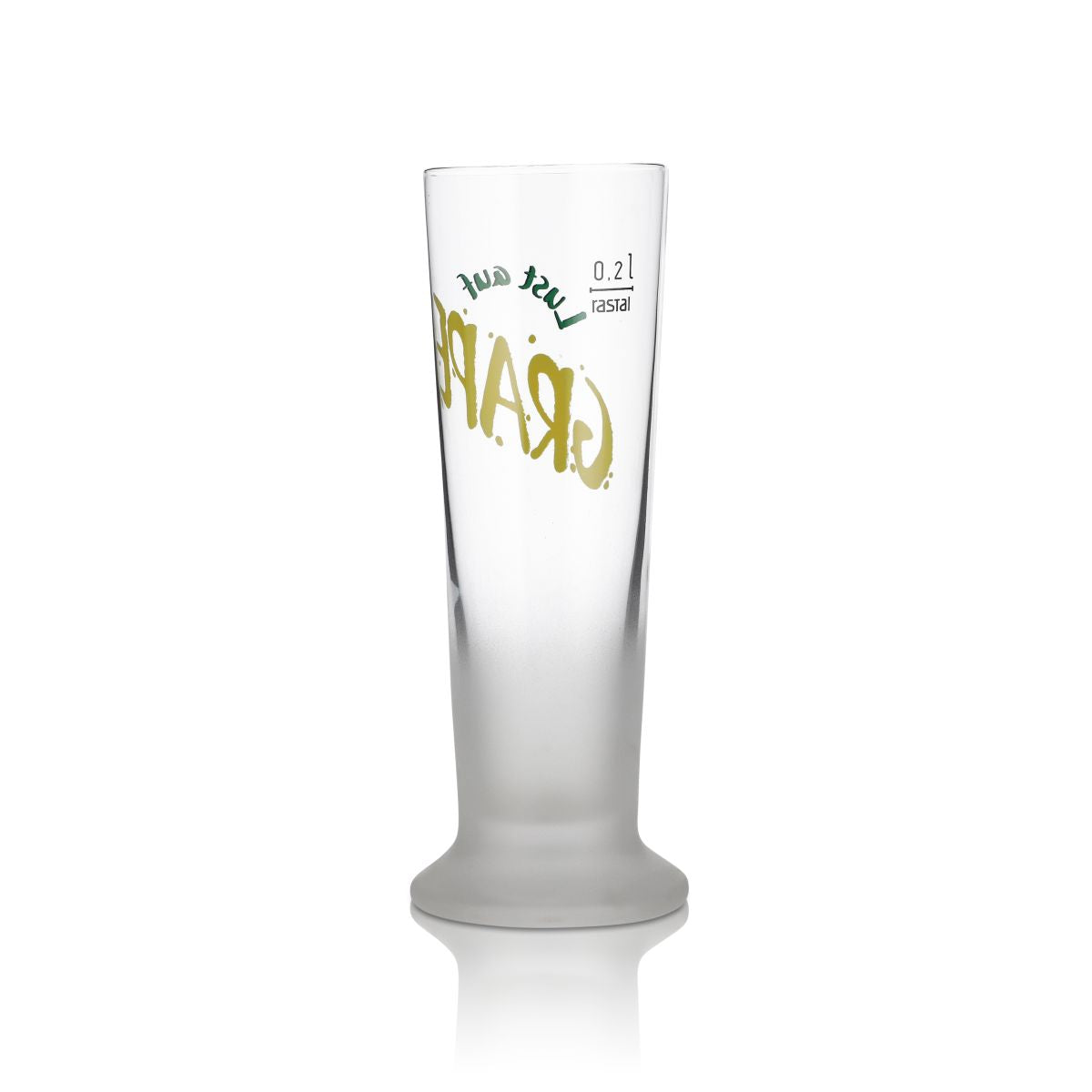 Höpfner Grape glass 0.2l goblet glass beer bar Satin brewery Karlsruhe Gastro – View 2