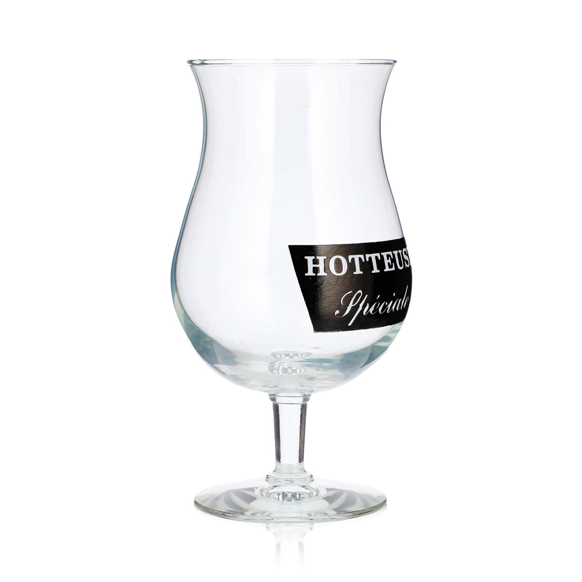 Hotteuse Beer Glass, 0.39 L Tulip Speciale, Black Logo Beer Glass, Goblet – View 3
