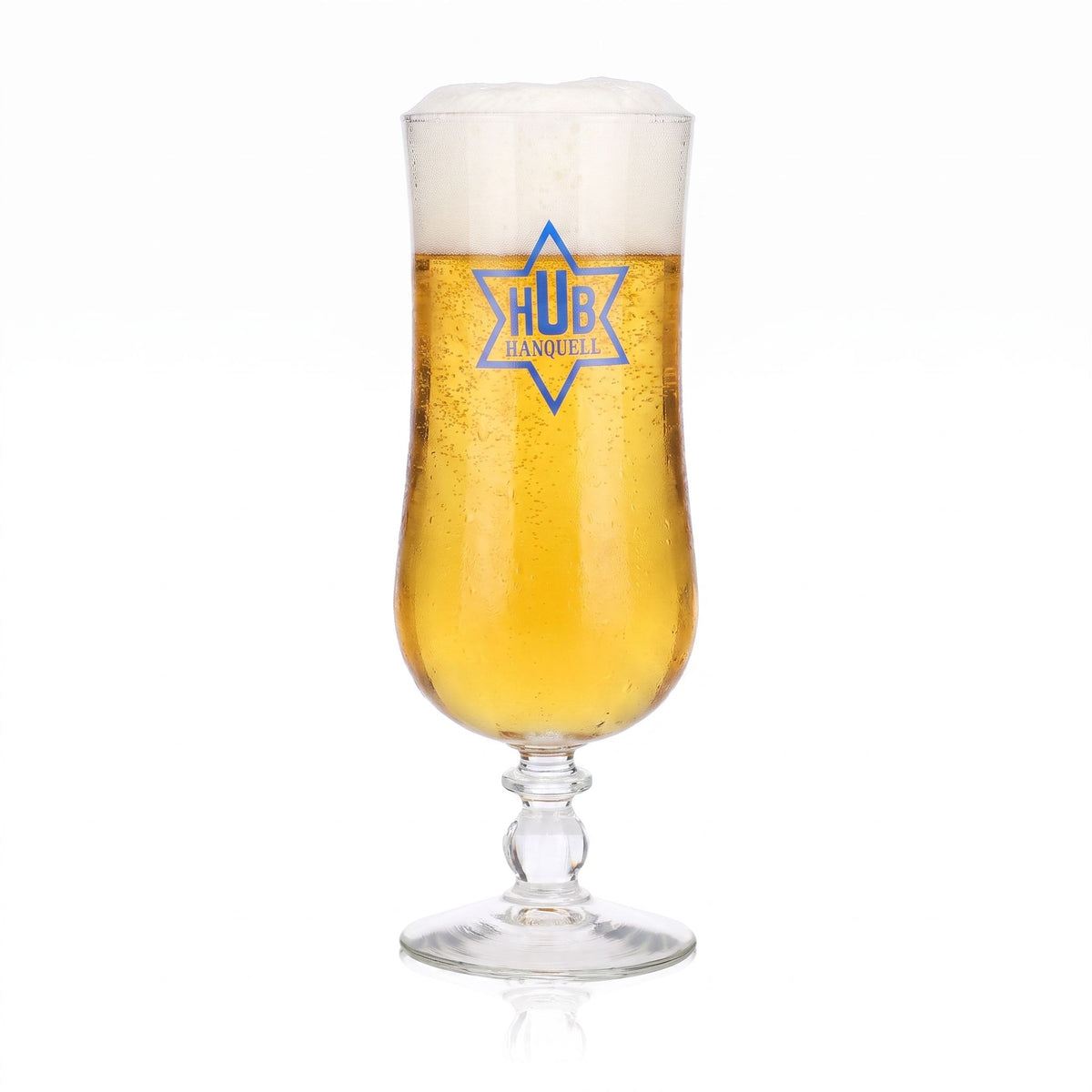 Hub Hanquell Beer Glass, 0.34 L, Brasserie de l'Union S.A.