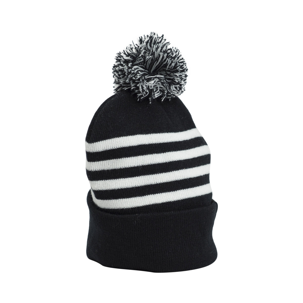 Jack Daniels Beanie Pom Pom Knitted Hat Cap Warm Hat Winter Ski Snow – View 2