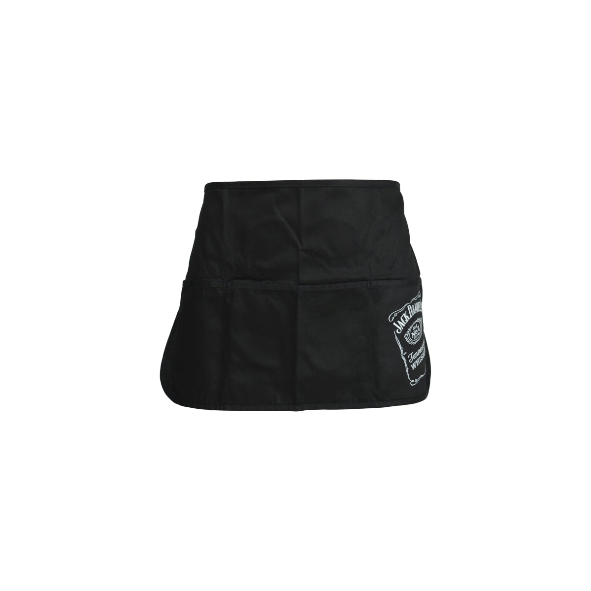 Jack Daniels waiter apron, waist tie, short pocket, service, catering – View 2