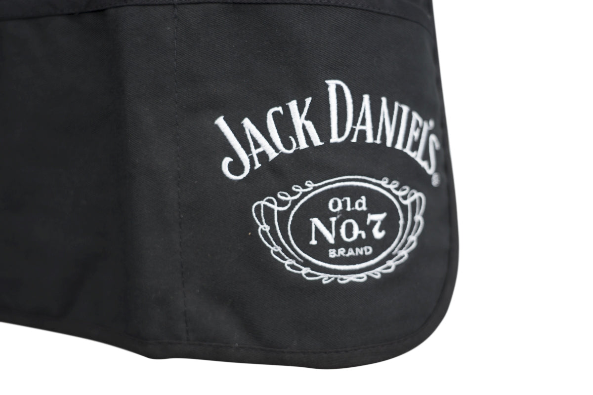 Jack Daniels waiter apron waist tie short service professional catering bar bistro – View 3