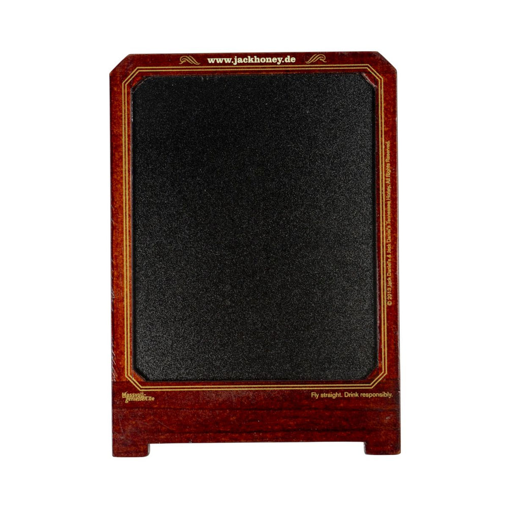Jack Daniels chalkboard 14x19cm wood look honey menu board food menu restaurant