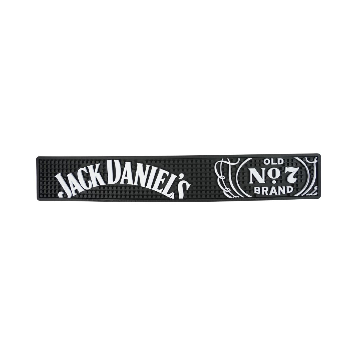 Jack Daniels service mat, drip mat, bar mat, 53 x 9 cm, black, catering, bar