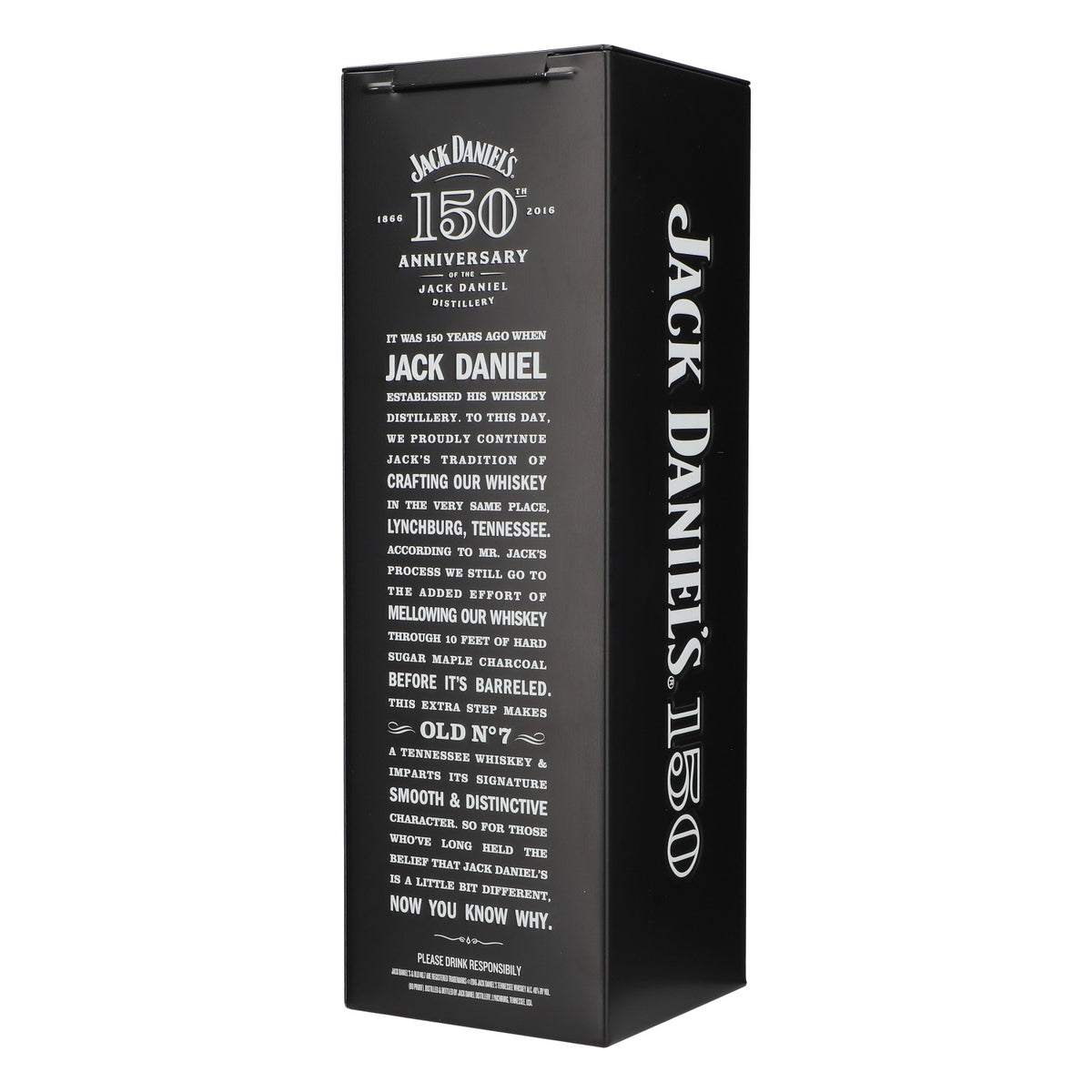 Jack Daniels Whiskey Tin Can Decoration 150th Anniversary – View 3