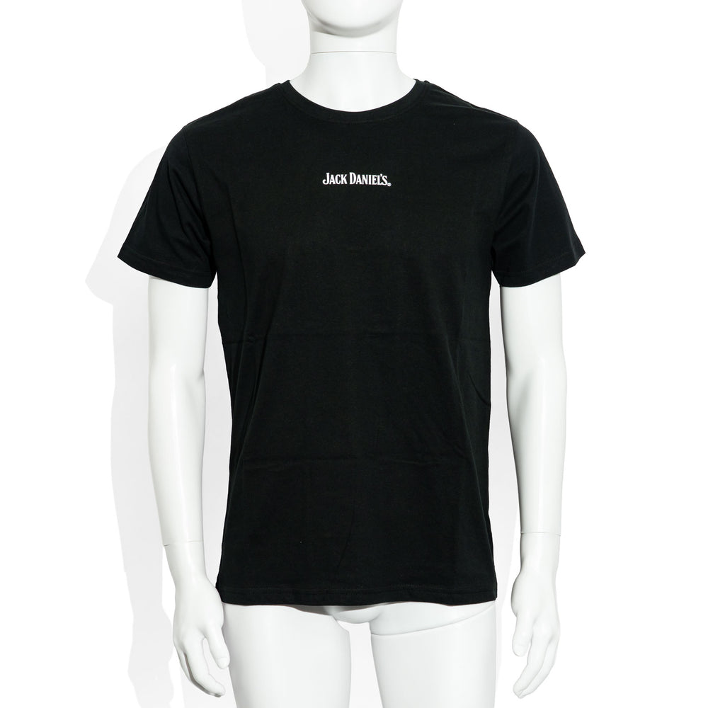Jack Daniels Whiskey Glass Round Neck Unisex T-Shirt "Please" Cotton