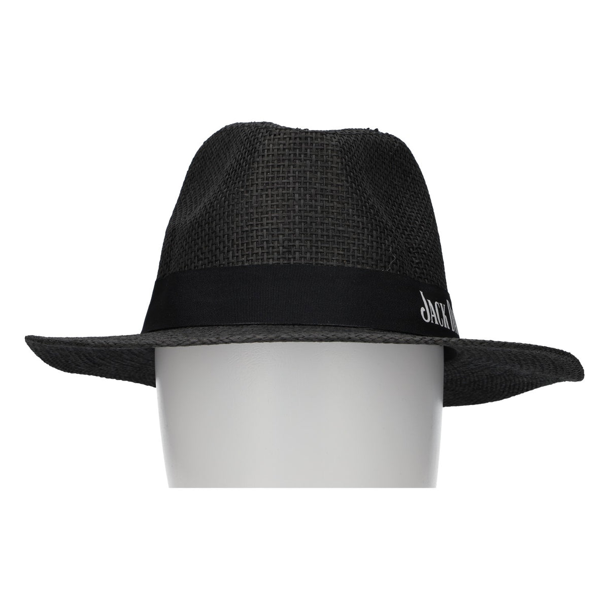 Jack Daniels Whiskey Hat, Black Straw Hat, Size 58, New, Straw – View 2