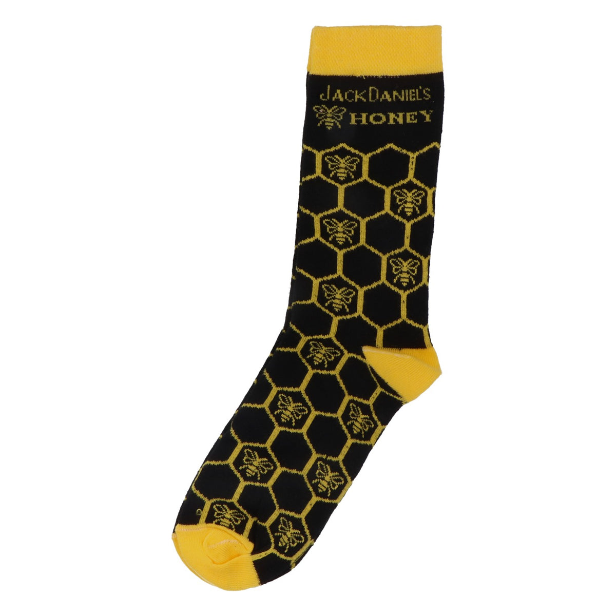 Jack Daniels Whiskey Socks Stockings Socks Yellow Honey Size 43-46 – View 2