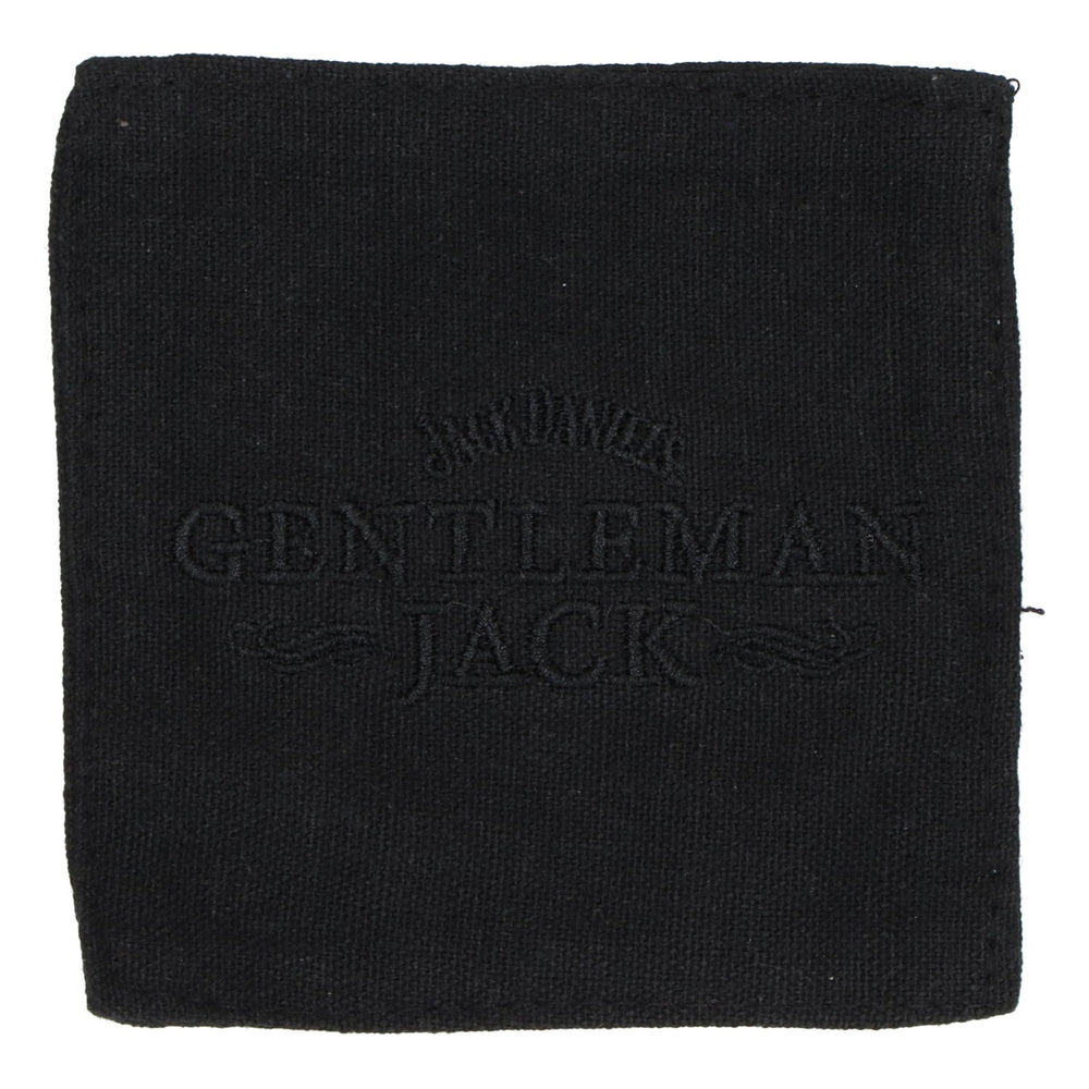 Jack Daniels Whiskey Coaster "Gentleman Jack" 9.5 x 9.5 cm, Fabric