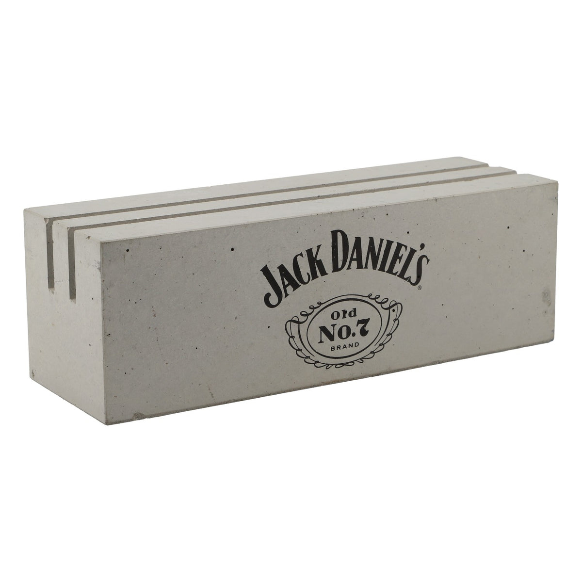 Jack Daniels Whiskey Table Display Gray Menu Card Holder