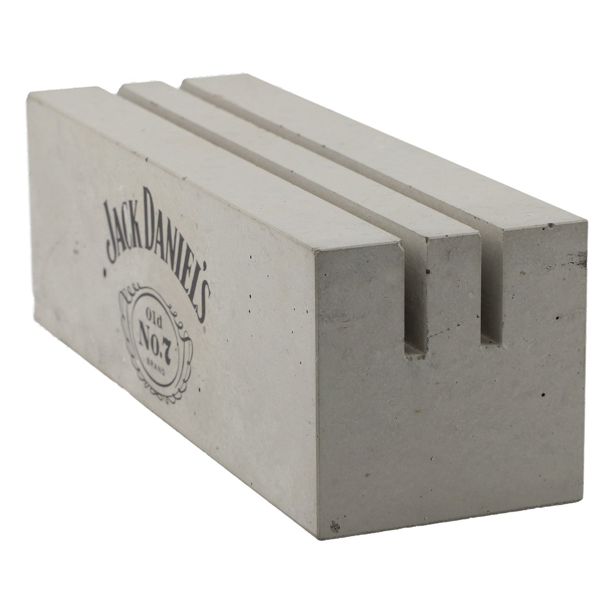 Jack Daniels Whiskey Table Display Gray Menu Card Holder – View 3