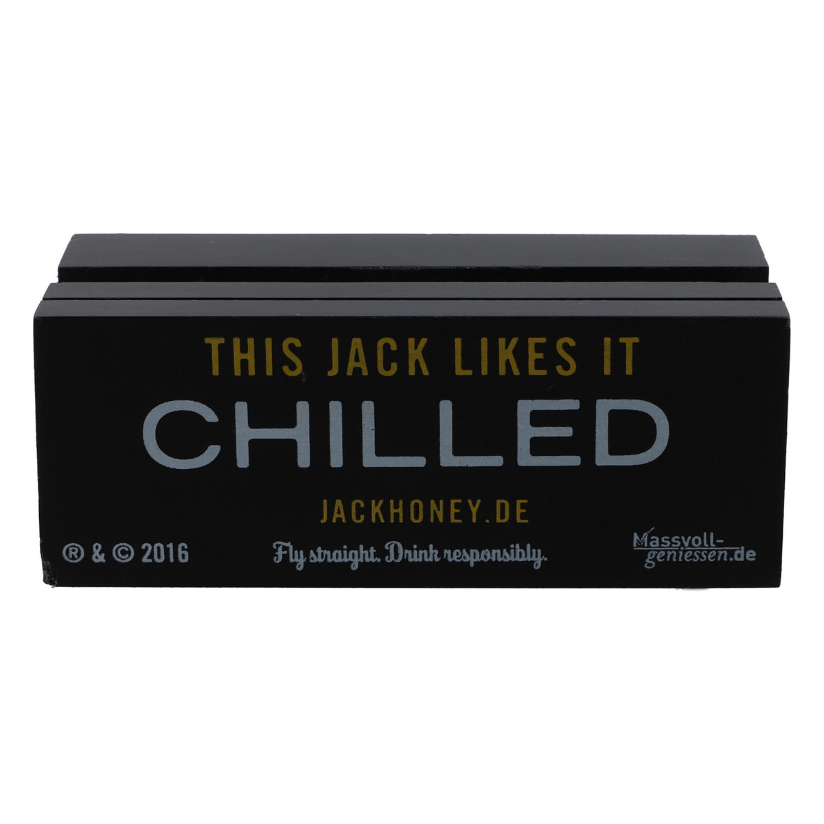 Jack Daniels Whiskey Table Display Black Menu Card Holder – View 2