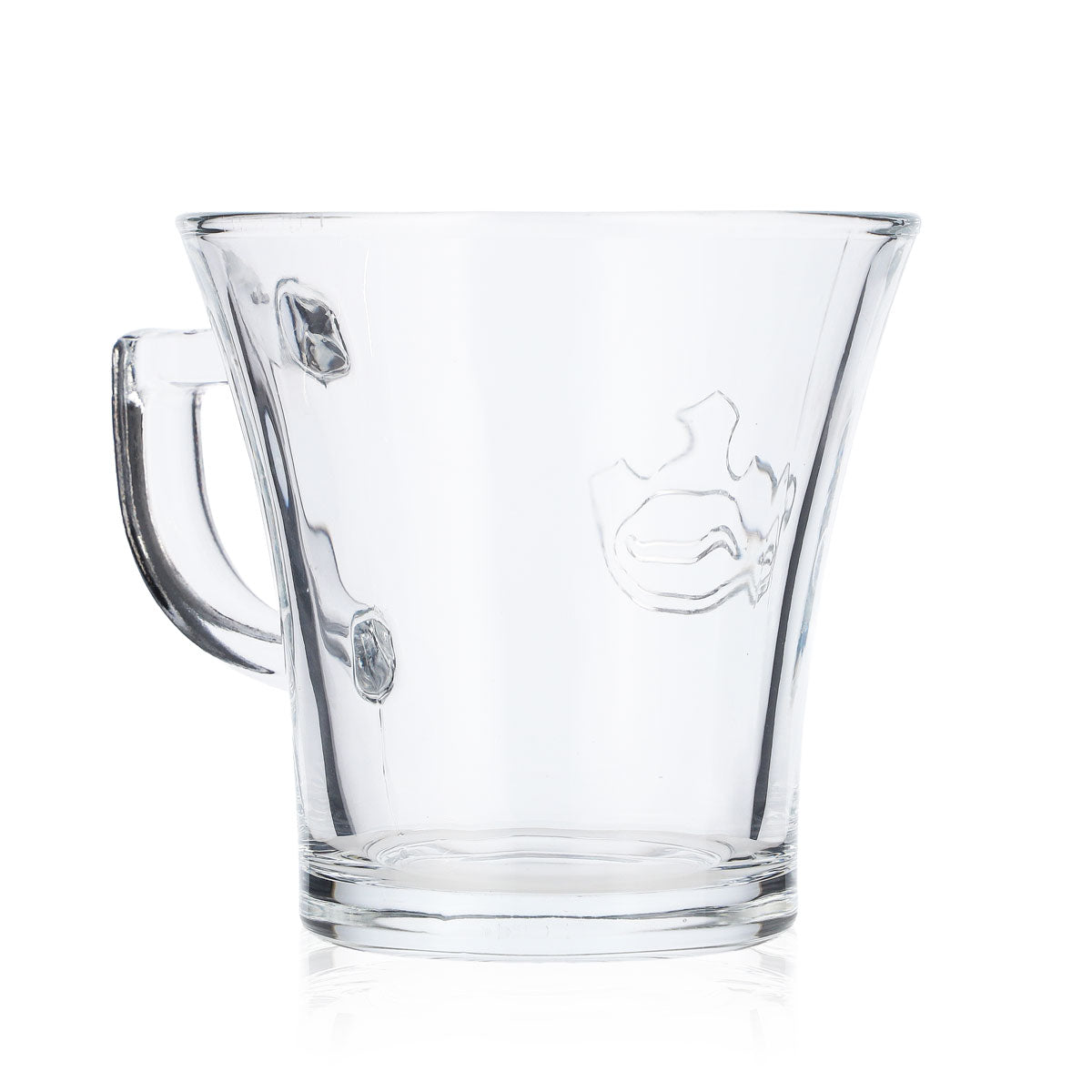 Jacobs Coffee Glass 0.2l Cup Coffee Cup Americano Cup Relief – View 4