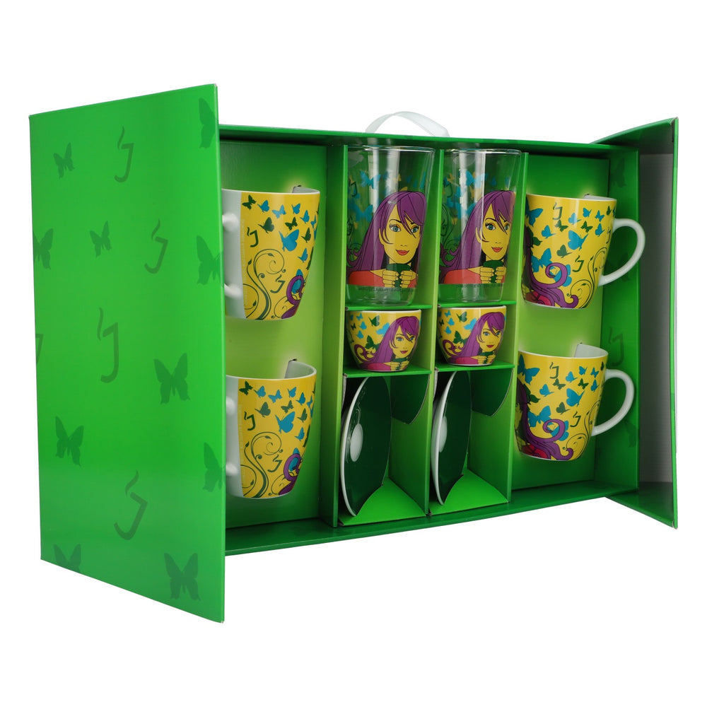 Jacobs Coffee Latte Set Ritzenhoff Set Edition 13 Mugs Cups Thermal Glasses