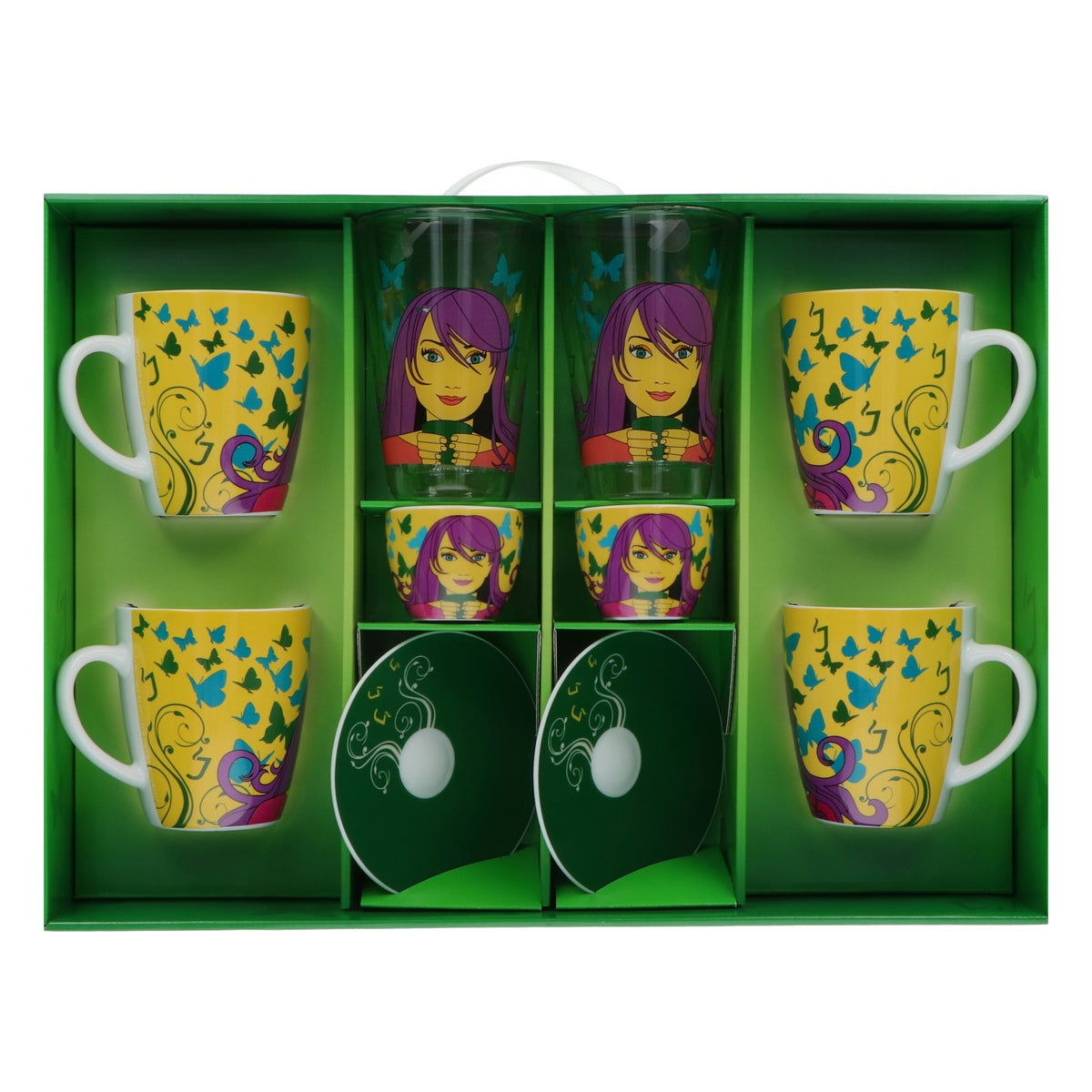 Jacobs Coffee Latte Set Ritzenhoff Set Edition 13 Mugs Cups Thermal Glasses – View 4