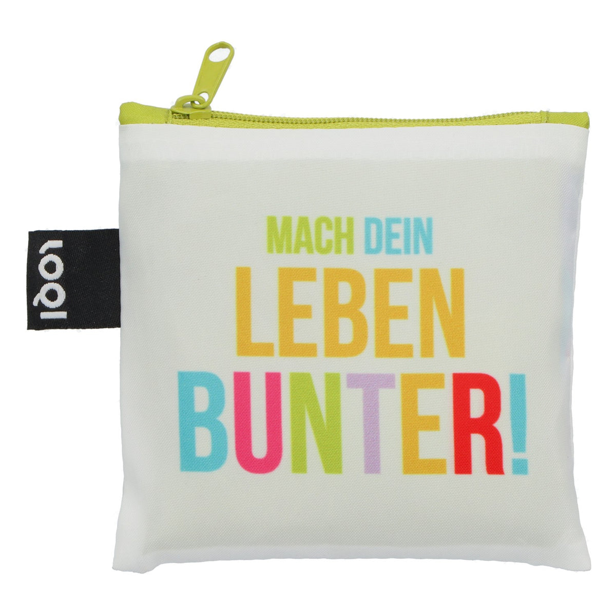 Jacobs LOQI TASSIMO Bag, Shopping Bag, Foldable Tote, Green Polyester Bag – View 3