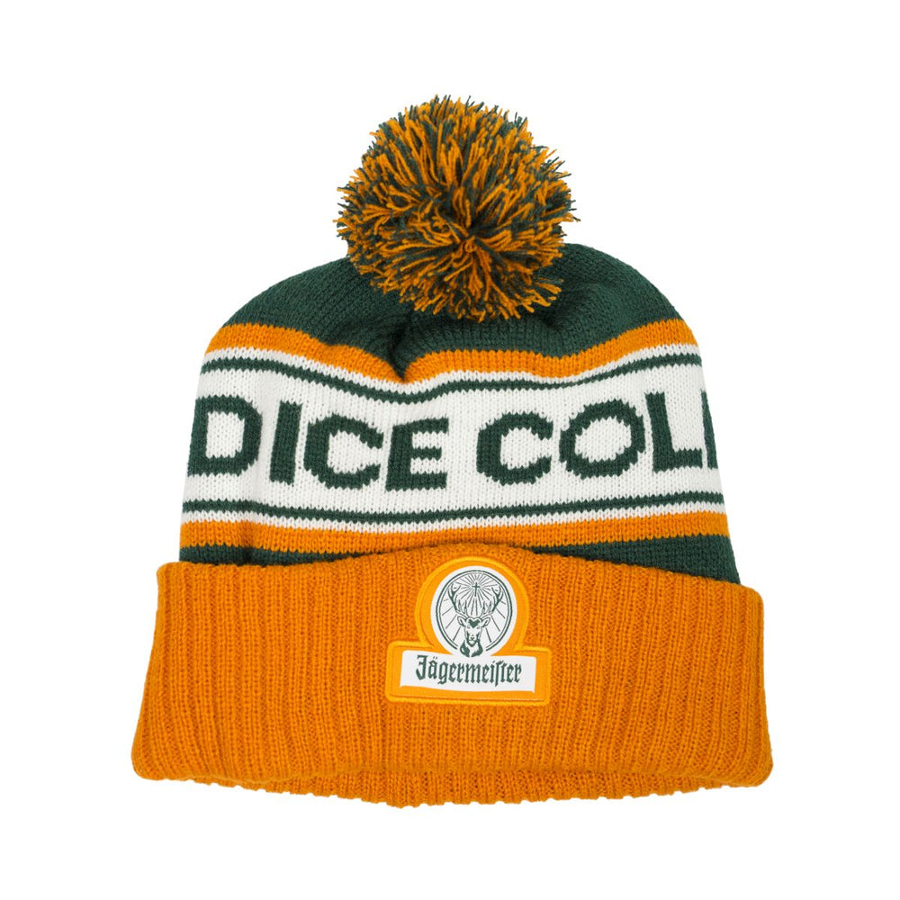 Jägermeister beanie wool hat winter hat headwear knit hat bobble hat
