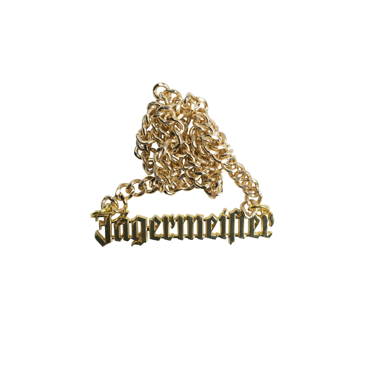 Jägermeister Necklace Gold Chain Necklace Accessory Jewelry Unisex Merch – View 3
