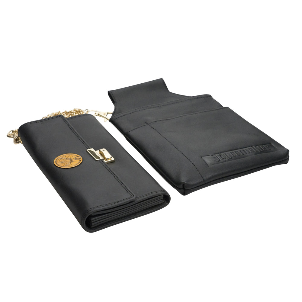 Jägermeister waiter's purse wallet holster belt clip gold chain catering