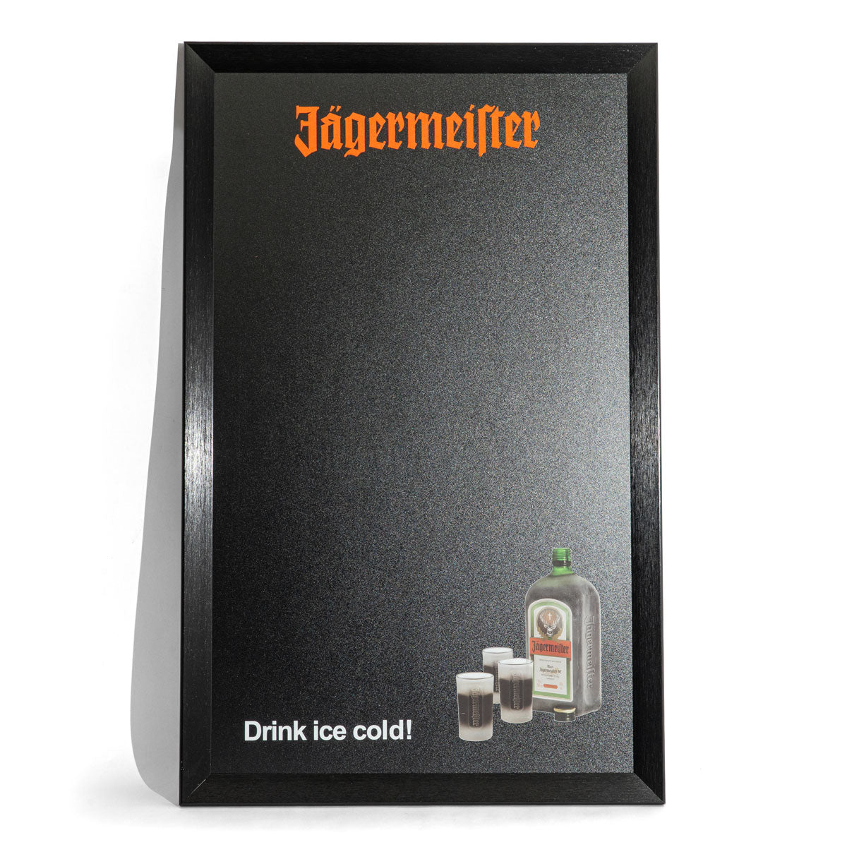 Jägermeister chalkboard metal sign 69x44cm wall sign drinks menu