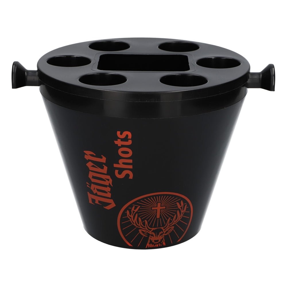 Jägermeister Cooler Ice Bucket Shot Tray Jäger Shots Ice Box Short Servers