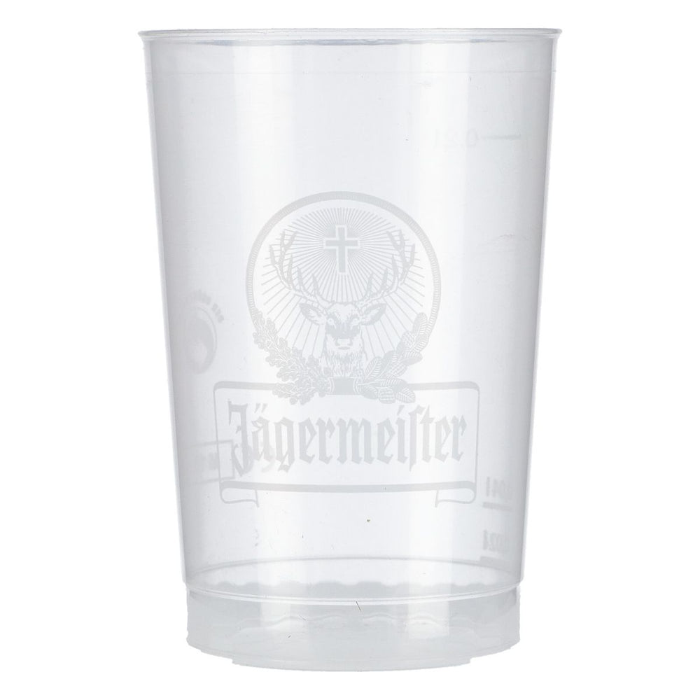 Jägermeister plastic glass 0.2 l reusable plastic long drink beer cup glasses