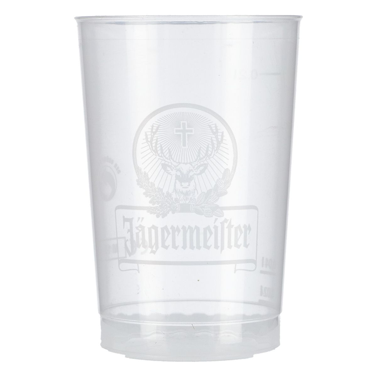 Jägermeister plastic glass 0.2 l reusable plastic long drink beer cup glasses