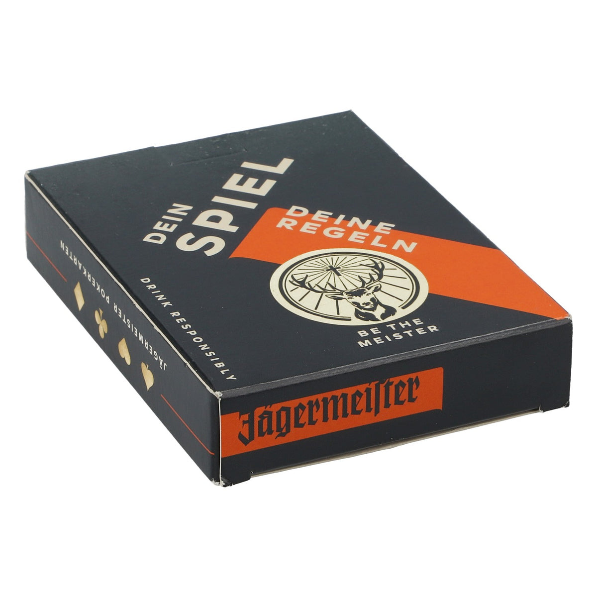 Jägermeister Liqueur, 54-Card Poker Deck "Your Game / Your Rules" Card – View 4