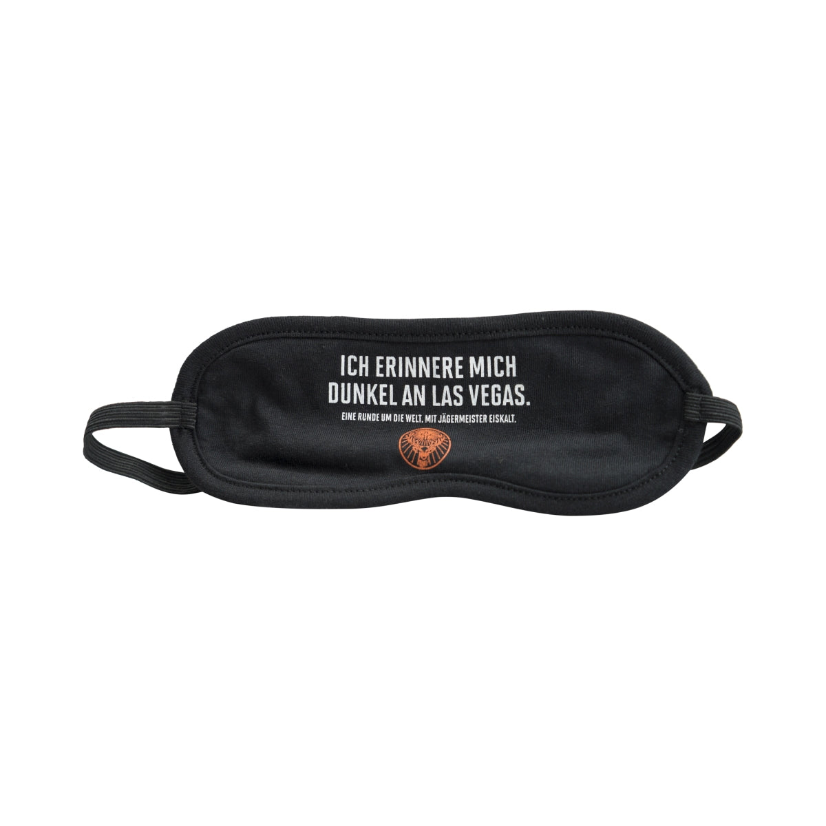Jägermeister Liqueur Sleep Mask Black I vaguely remember Las Vegas