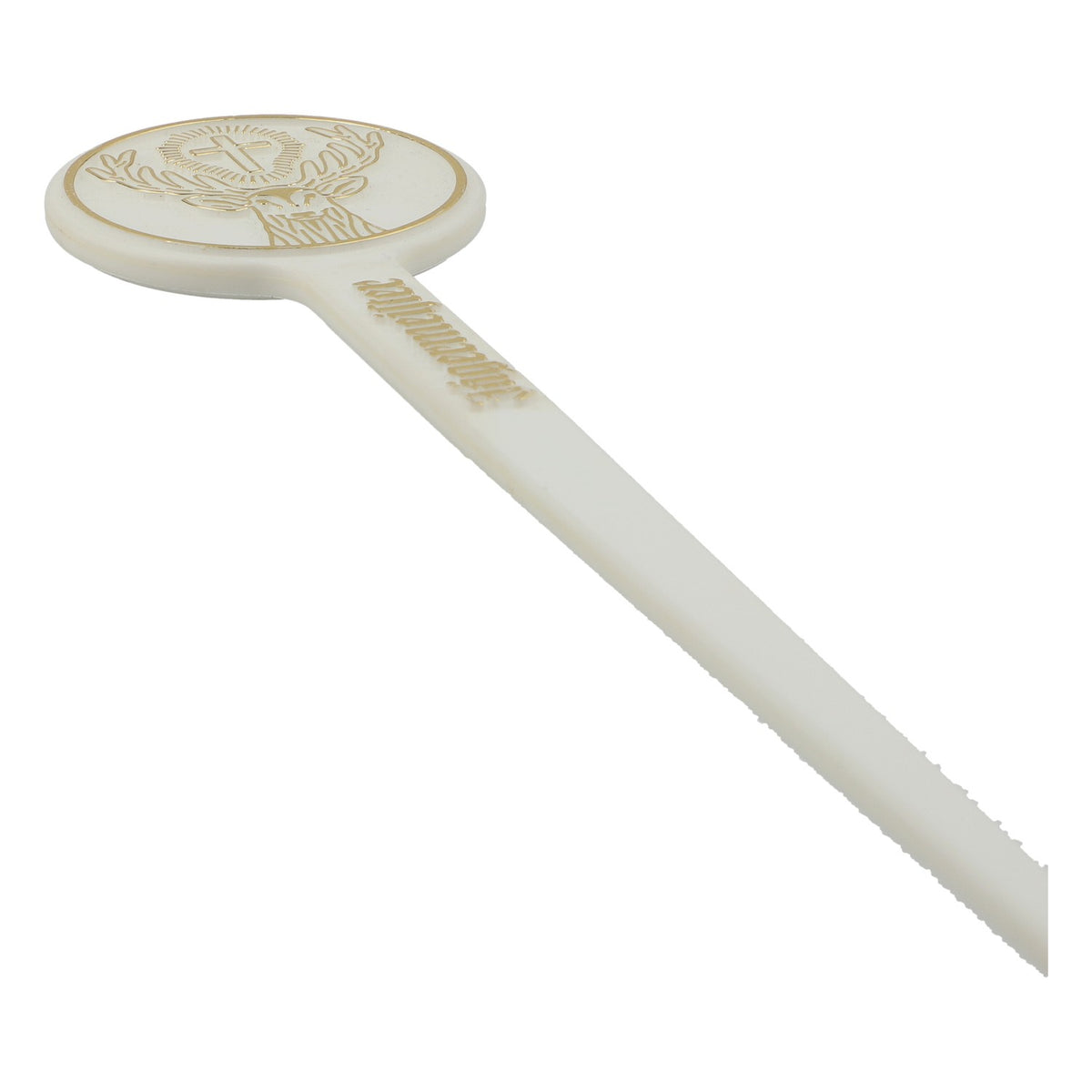 Jägermeister Liqueur Stirrer Stirring Stick Bar Accessories Stirrer White Gold Logo – View 3