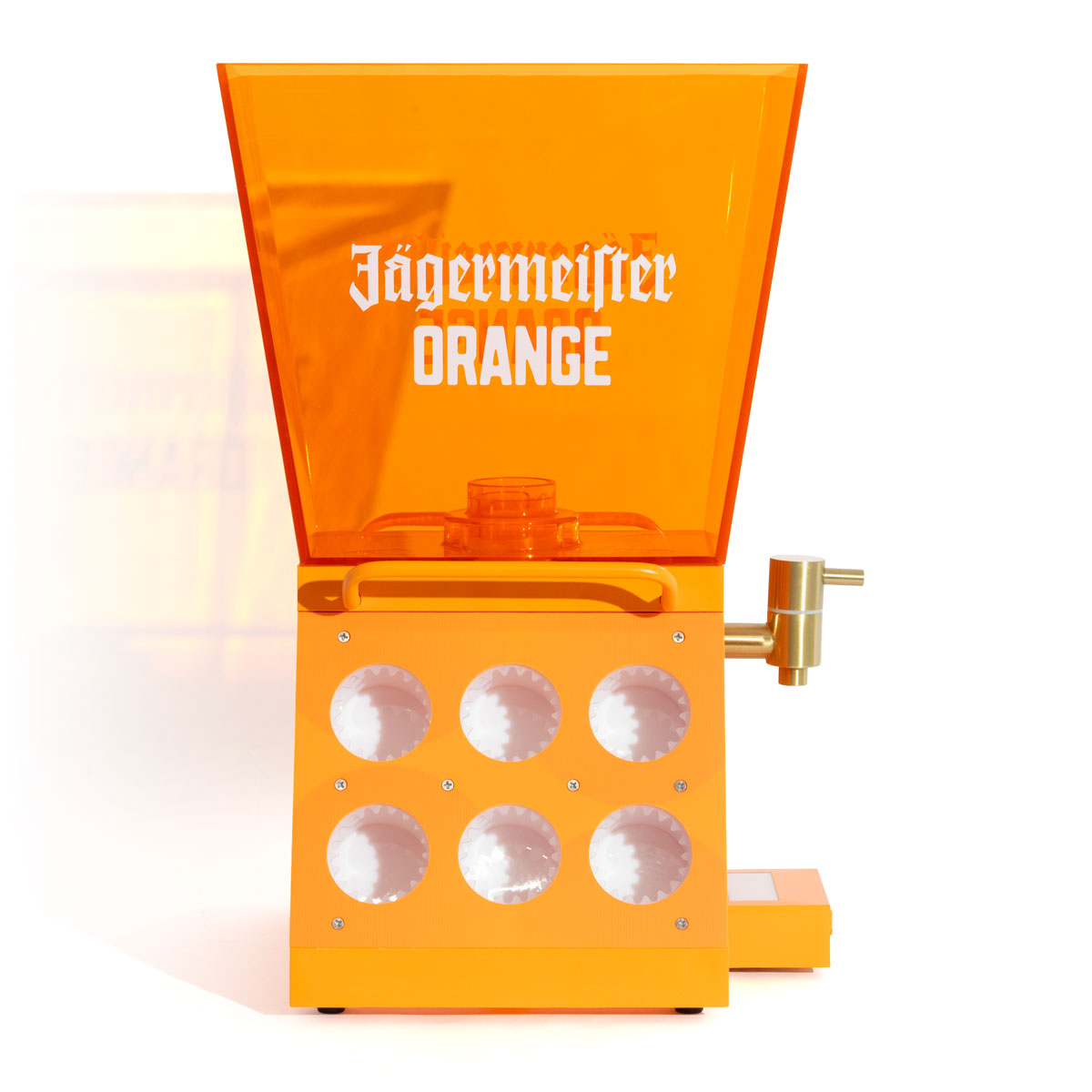 Jägermeister liqueur tap machine "Orange" 1 bottle shot machine – View 3
