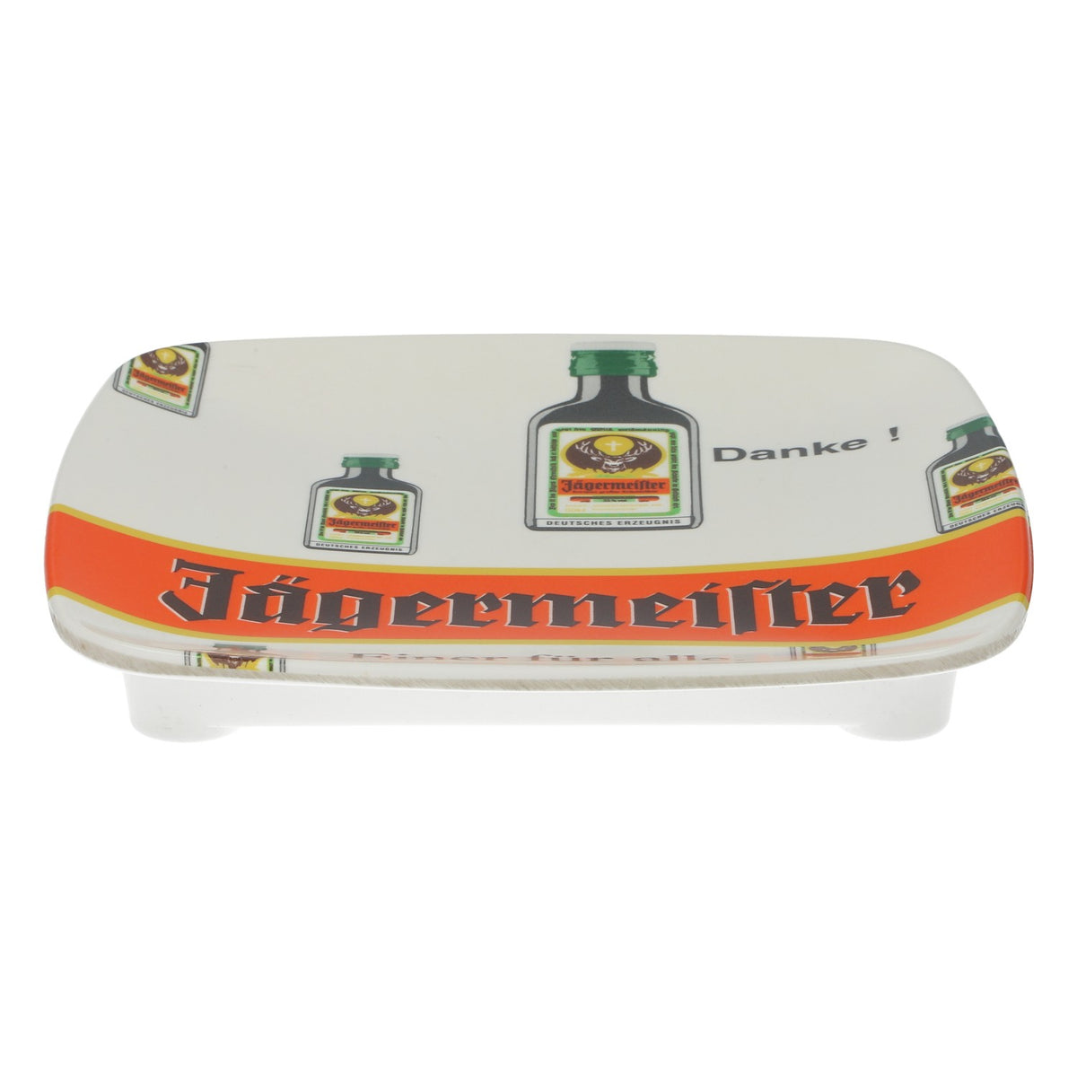 Jägermeister Liqueur Cash Tray Money Bowl Kiosk Booth White New Plastic – View 2