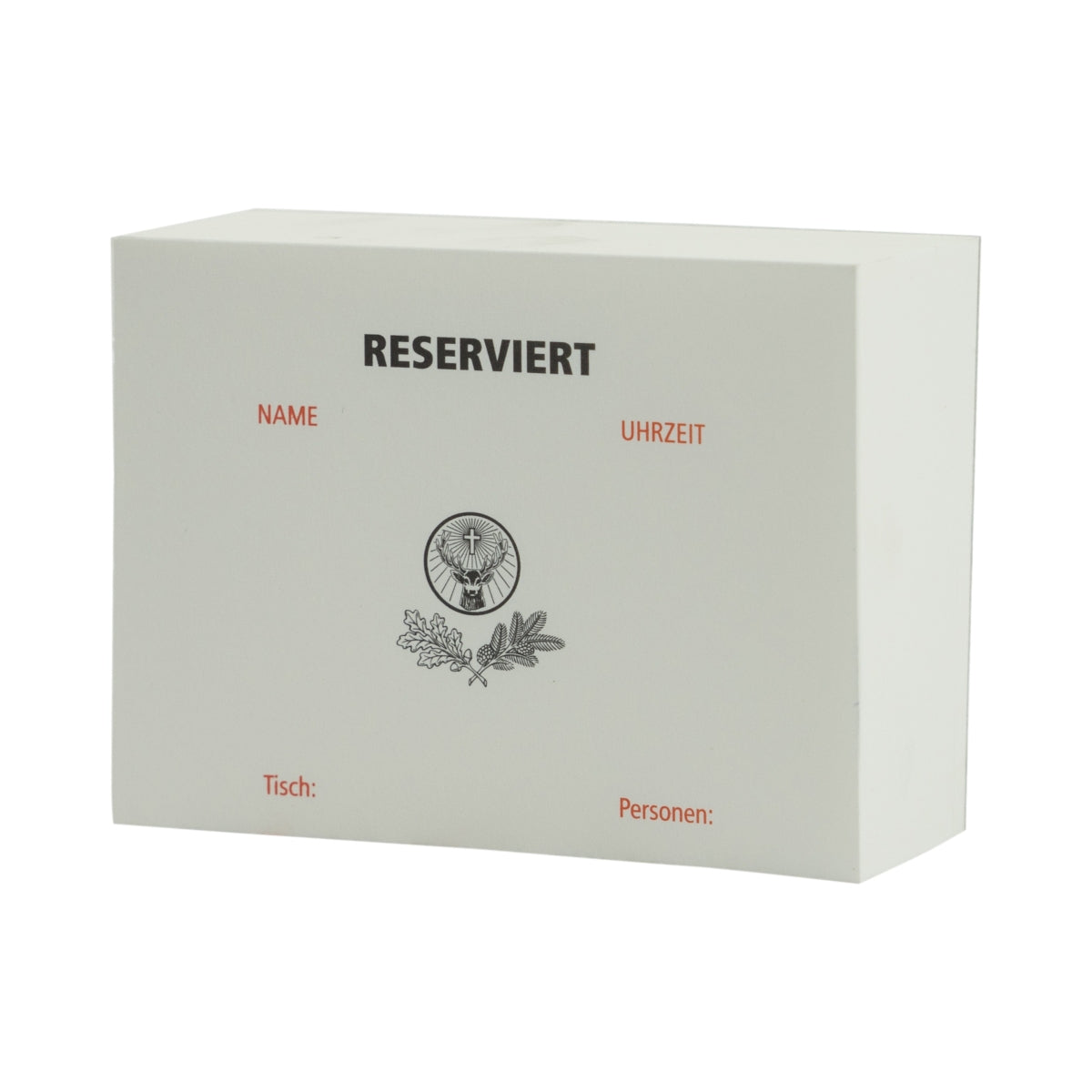 Jägermeister Notepad Reservations Placeholder 200 Sheets Gastro Restaurant