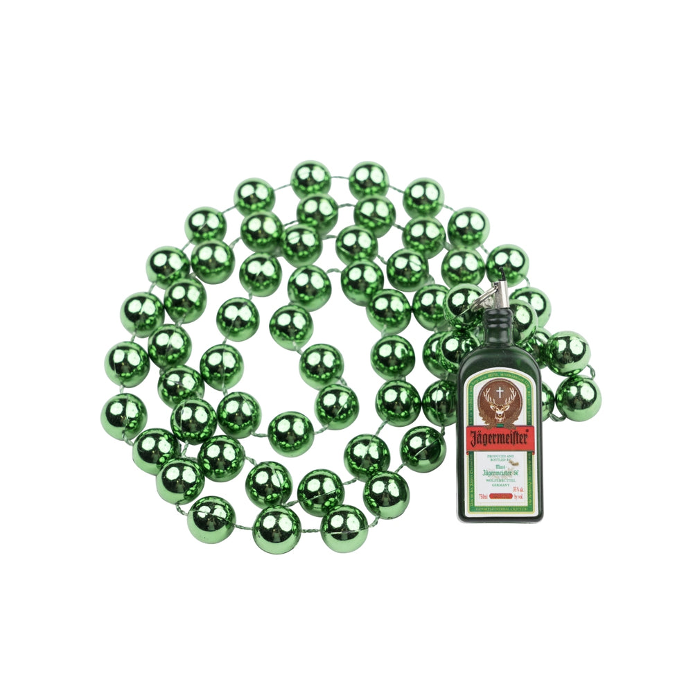 Jägermeister Pearl Necklace Bottle Tag Necklace Jewelry Pearl USA Necklace