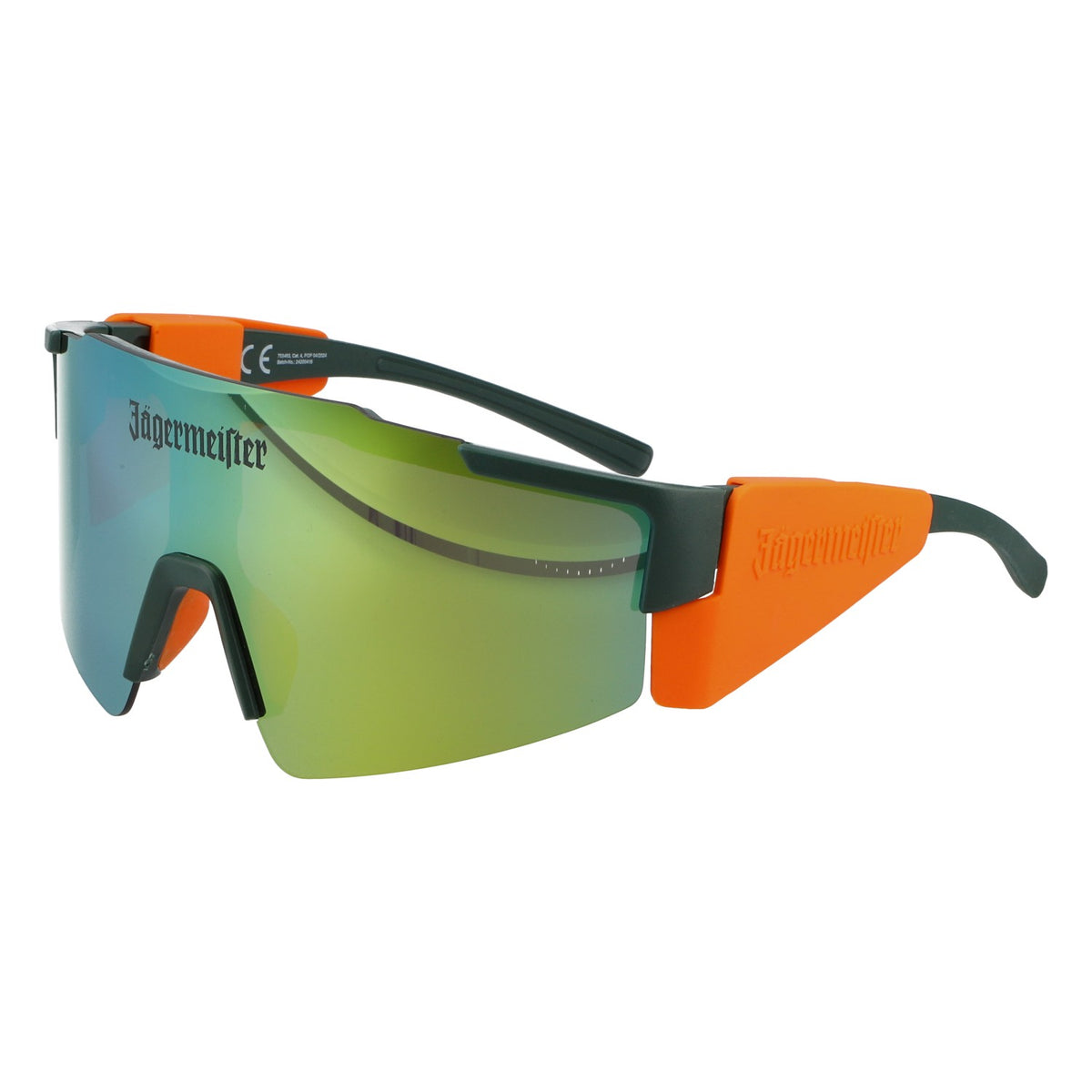Jägermeister Fast Glasses Sunglasses Orange Mirror Cult Accessory
