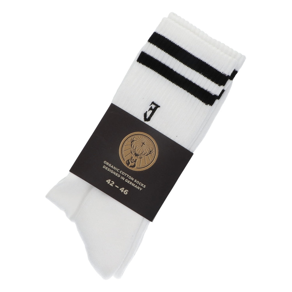 Jägermeister socks socks white stripes size 42-46 Crew Merchandise textile
