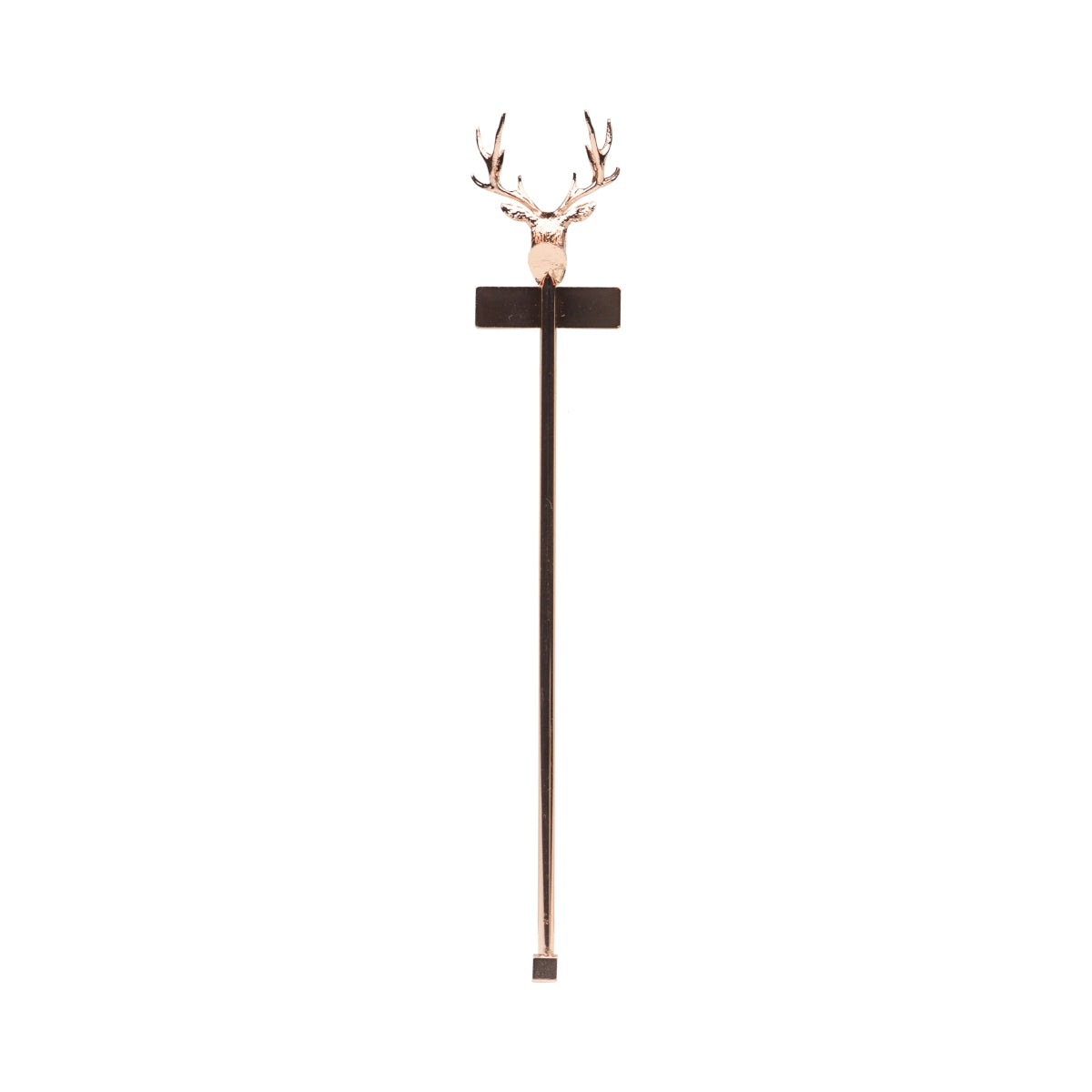 Jägermeister Stirrer Copper Deer Head Manifesto Cocktail Stick Long Drink Stirrer – View 4