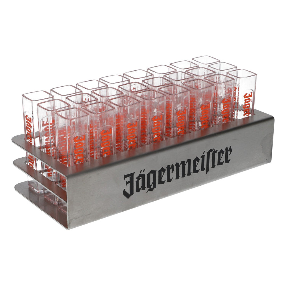 Jägermeister Tooter Rack Shot Glass Holder Serving Tray Shot Glass Holder