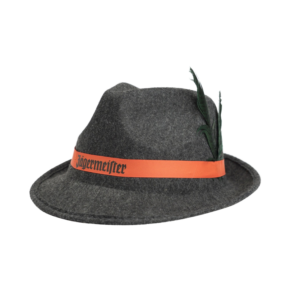 Jägermeister traditional hat felt hat feather hunter's hat cap party folk festival