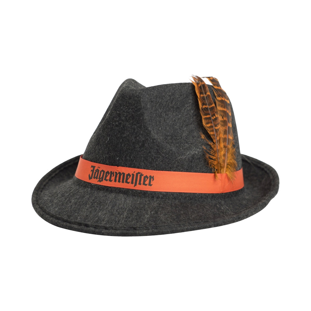 Jägermeister traditional hat felt hat feather hunter's hat cap party folk festival