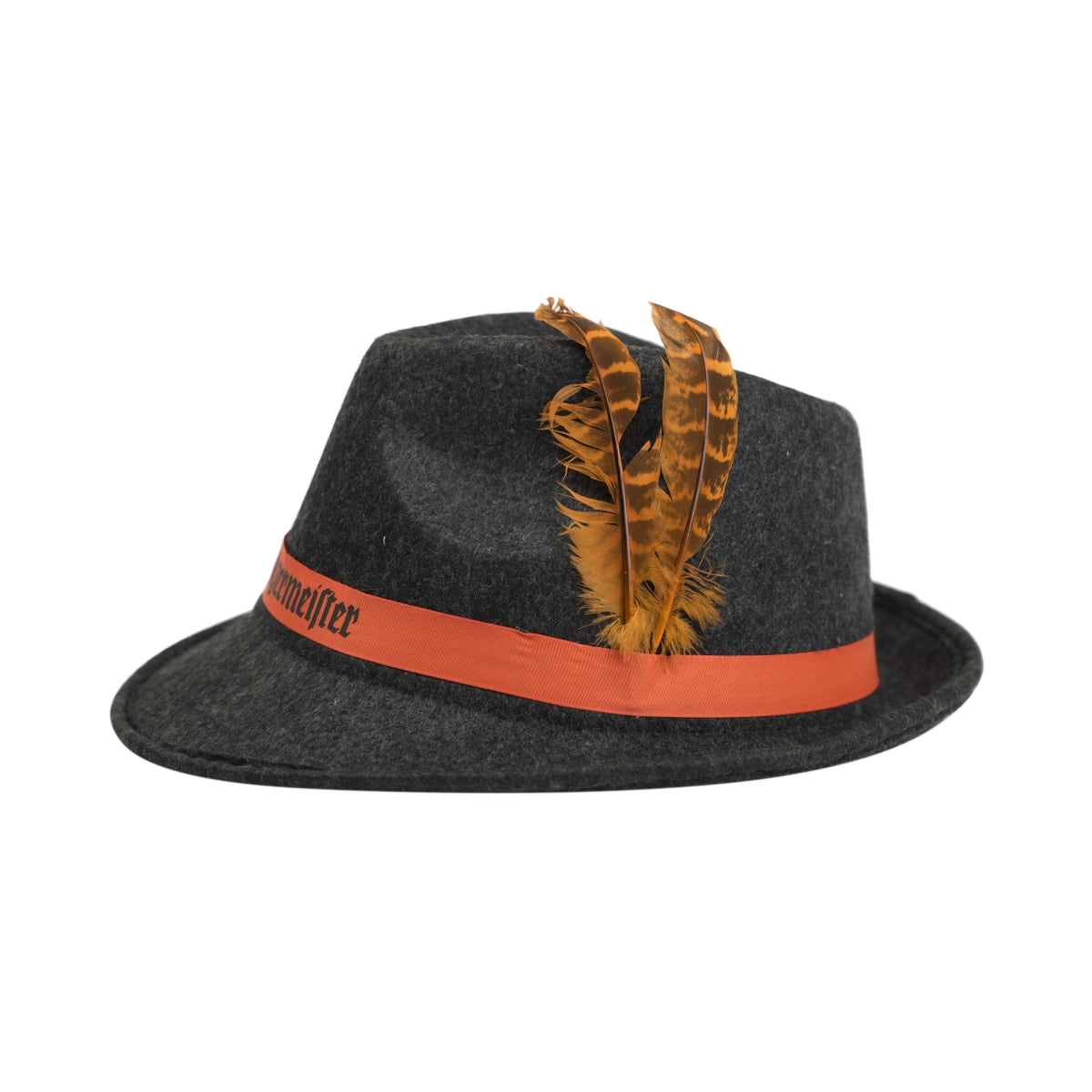 Jägermeister traditional hat felt hat feather hunter's hat cap party folk festival – View 3